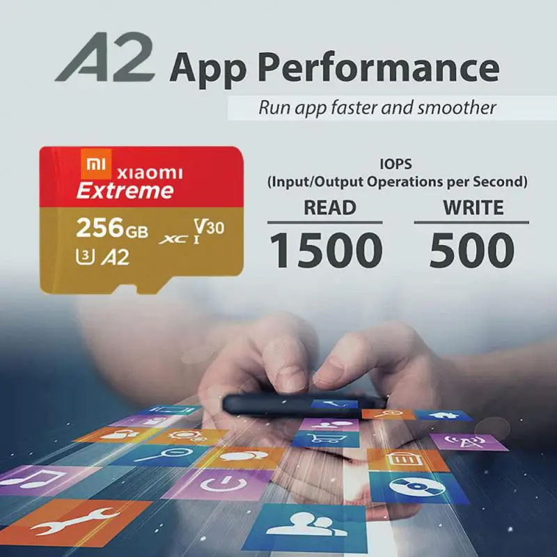 Xiaomi Memory Card 2TB 256GB Mini SD/TF Cards High Speed Micro Class 10 64GB 128GB 512GB Extreme Pro Flash Video Card