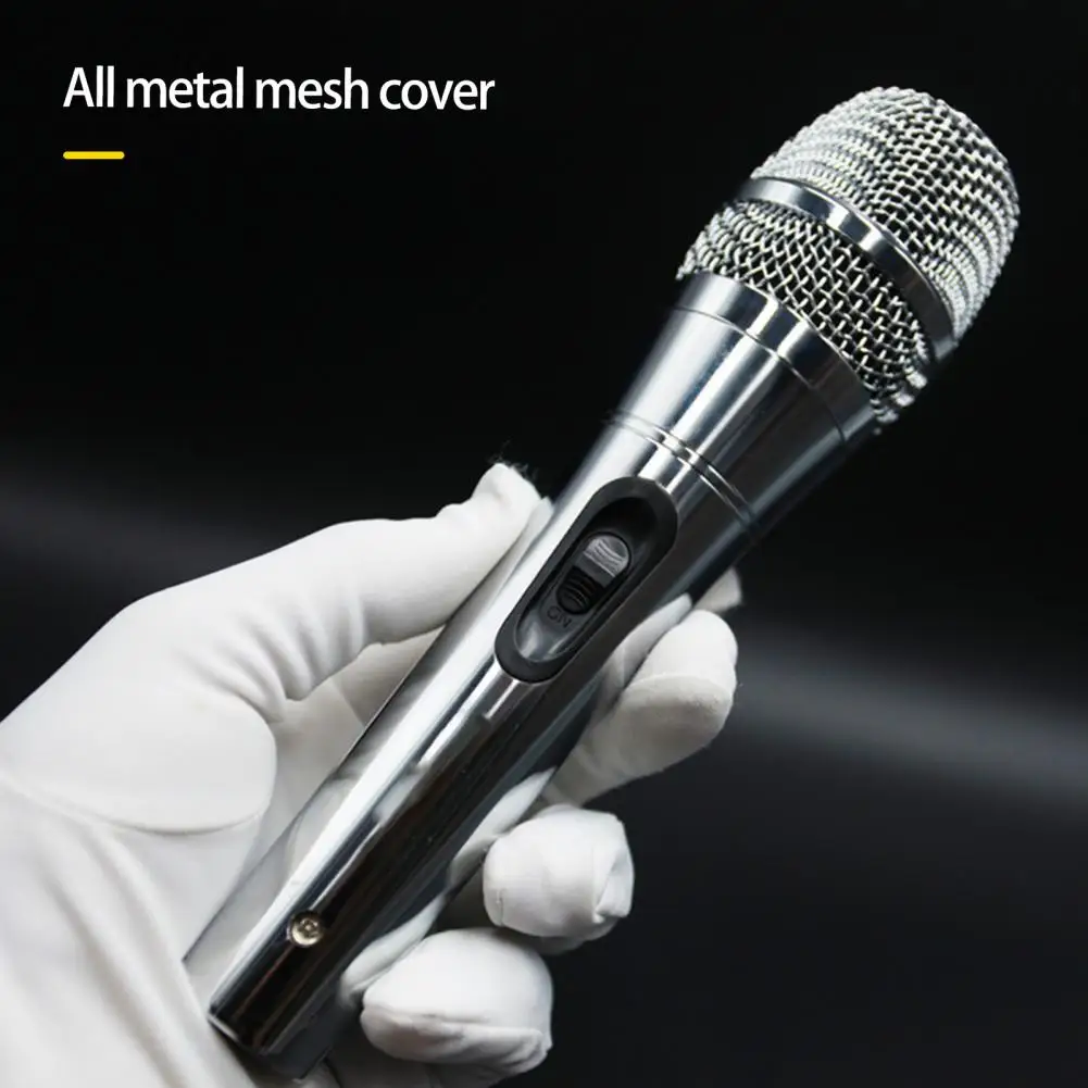 Audio Microphone Vocal Music Clear Voice Low Latency Dynamic Live Show Noise Reduction Karaoke Microphone for Performance