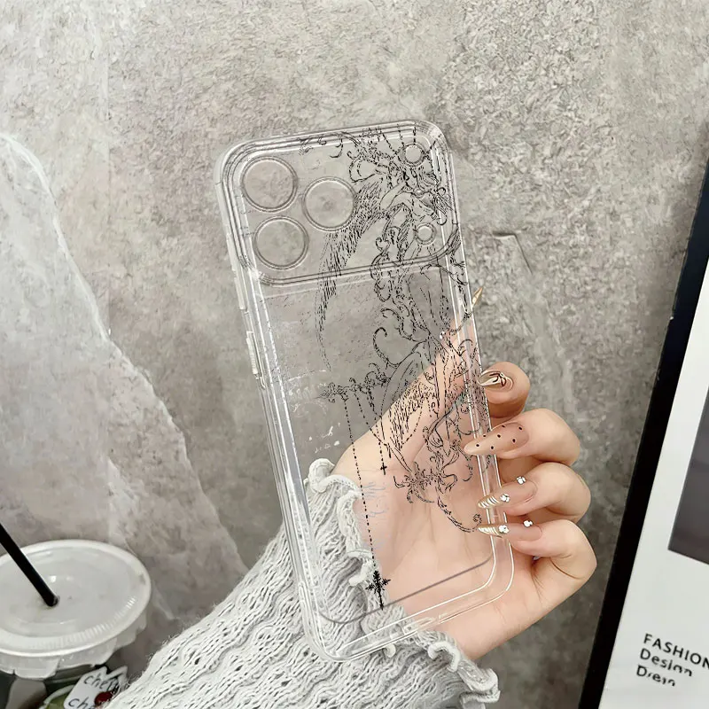Winged Goddess Premium Phone Case
