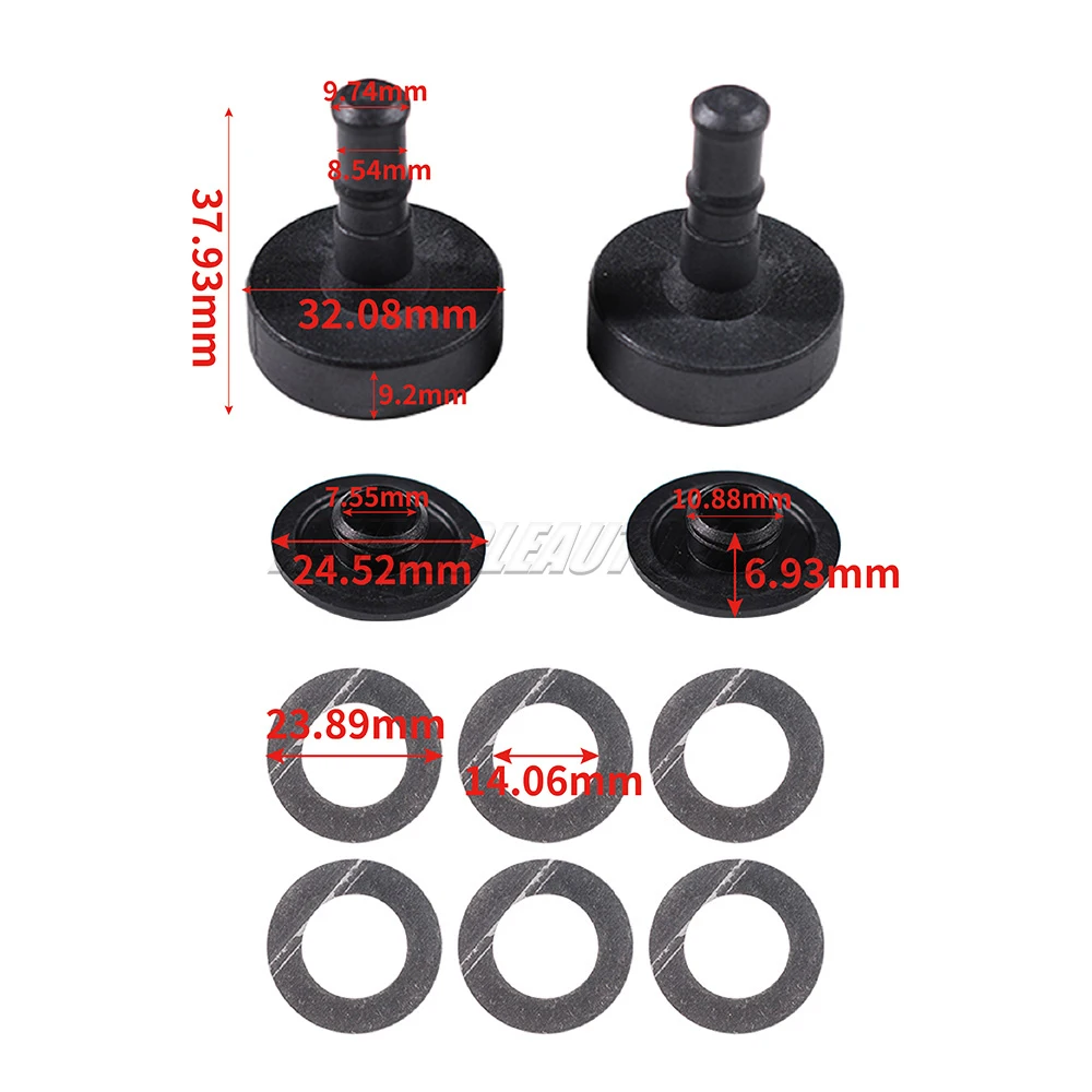 1220755 compatible with AL-KO AKS 2000 2004 3004 3504 AKS3004 AKS3504 691418 Friction Pad Set kits 287763 Caravan Stabiliser