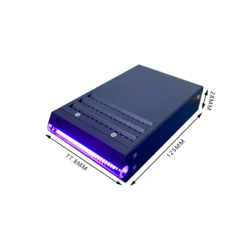 

7510 Air-cooled UV resin/Circuit board green oil/Photocatalytic reaction/UVLED UV curing lamp in Research laboratory