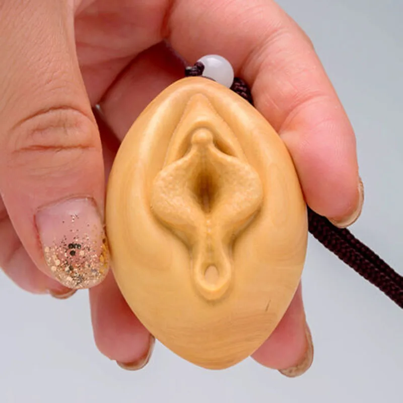 

1,6 дюйма резьба из самшита Netsuke: Женская фигурка из бусин и скрина в автомобиле-TL022
