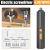 USB Electric Screwdriver Battery Rechargeable Cordless Screwdriver Impact Wireless Screwdriver Drill Electric Screw Driver Tools 5