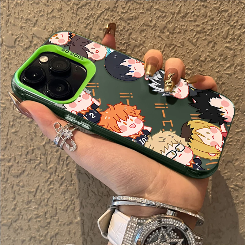 Vibrant Cartoon Haikyuu Phone Case Cover
