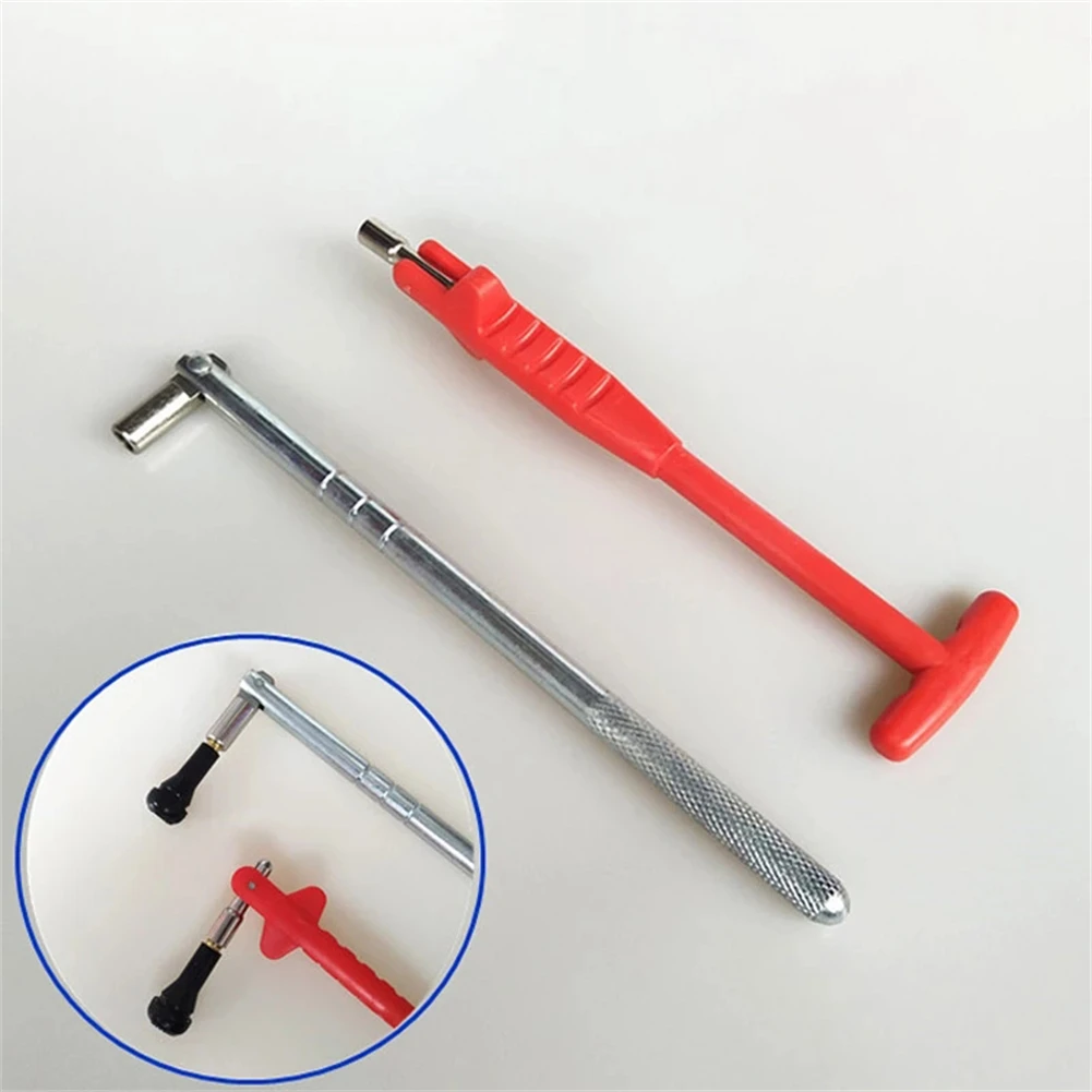 Car Tire Valve Stem Puller Changer Tool Auto Metal Tube Repair