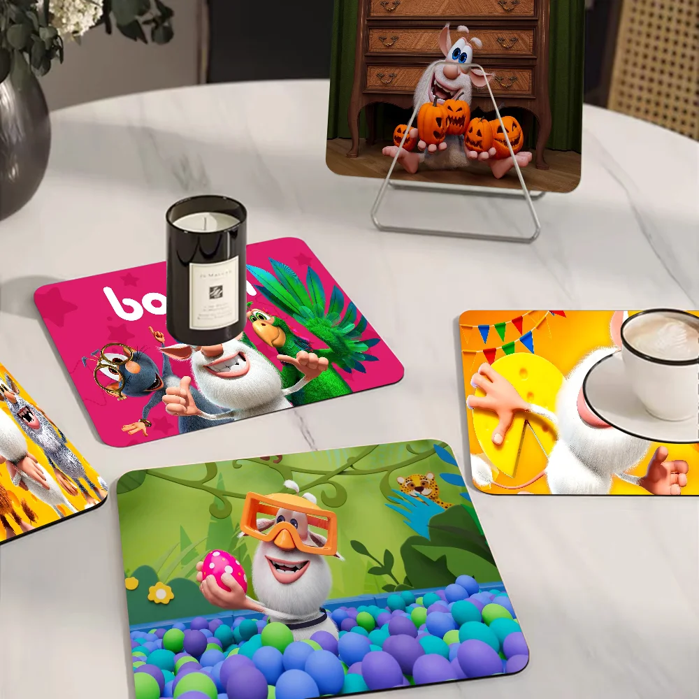 Cartoon B-Booba Funny Exquisite Kitchen Drain Pad Super Absorbent Dinnerware Placemat Desktop Decor Pads Drying 3