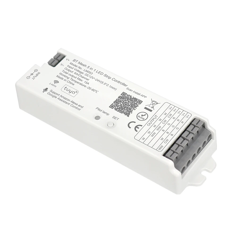LM053  ޽ Ʈ LED Ʈѷ,   ,   ˷ Բ ۵, 5 in 1