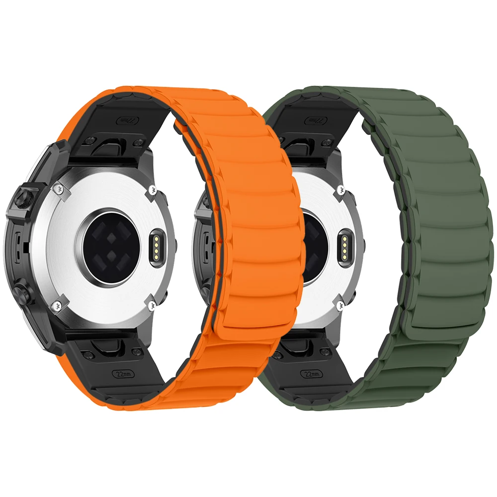 Magnetic Silicone Strap with QuickFit Clasp