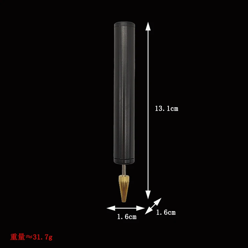 Leather Craft Edge Oil Pen Leather Dye Pen Stainless Steel Brush Brass Head Applicator Paint Roller Tools for Leathercraft DIY leather dye pen leather tool