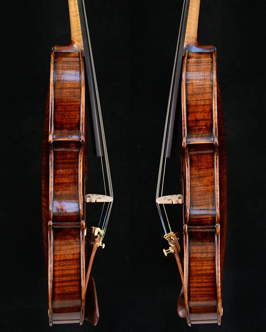 Actual Photo Guarneri Violin Master Wang's Own Work No. W85