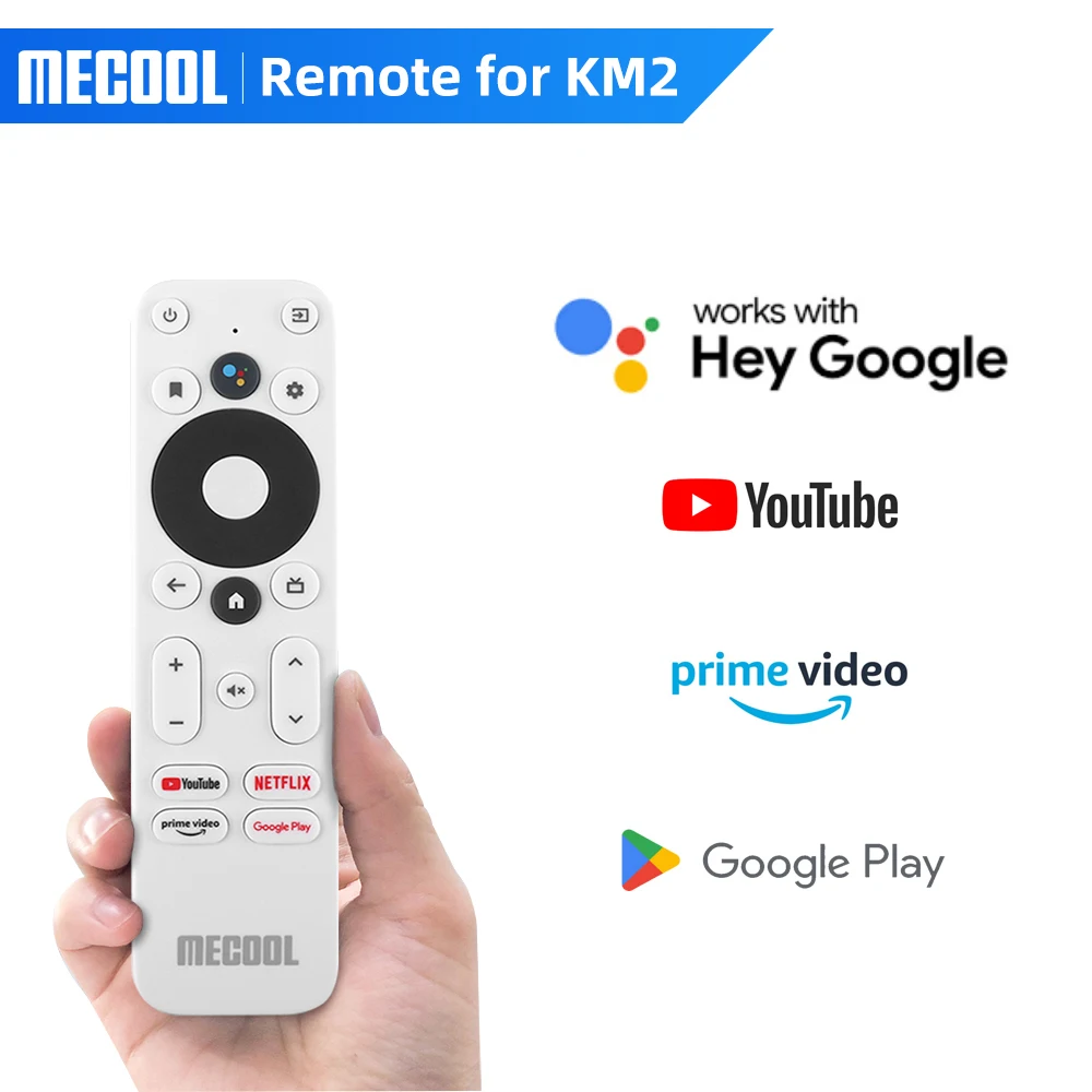 Mecool Remote Control Android Tv Box Original Km2 Voice Remote