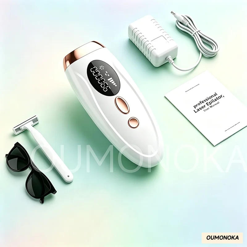 جهاز إزالة الشعر بالليزر الدائم بتقنية IPL الكهربائية للنساء، ماكينة حلاقة للوجه، جهاز تجميل، أداة قص الشعر للرجال