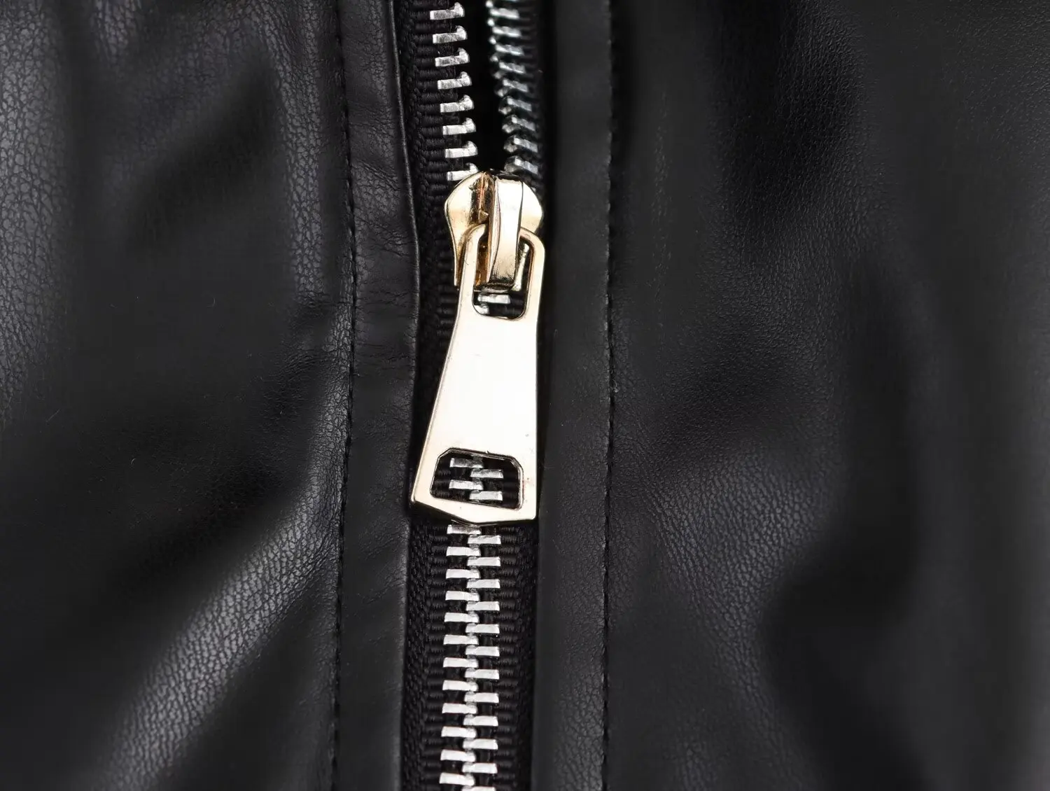 Leather Jackets Women's Black Coat Casual Loose Long Sleeve Tops Faux Jackets 2024 inszart Streetwear With Zipper Woman Jackets