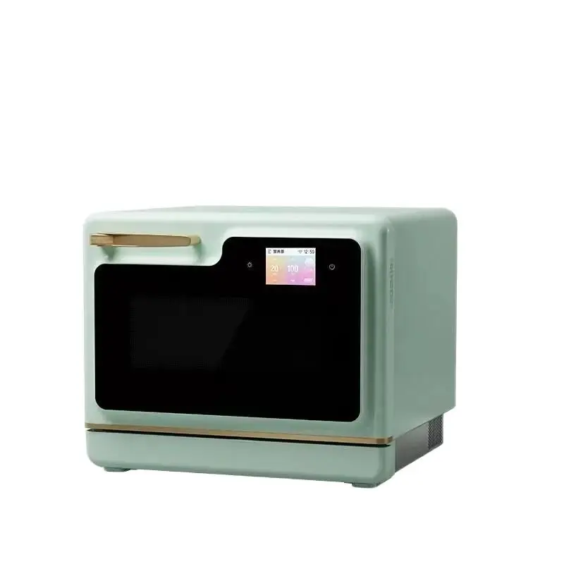 Microwave Oven Oven Color Screen Wet Roast Remote Connectivity 24 Hours Reservation Adjustable Steam Multifunctional Air Fryer thermostat tuya wifi smart lcd color screen touch 10℃ 60℃ remote temperature and humidity control infrared air conditioner thermostat