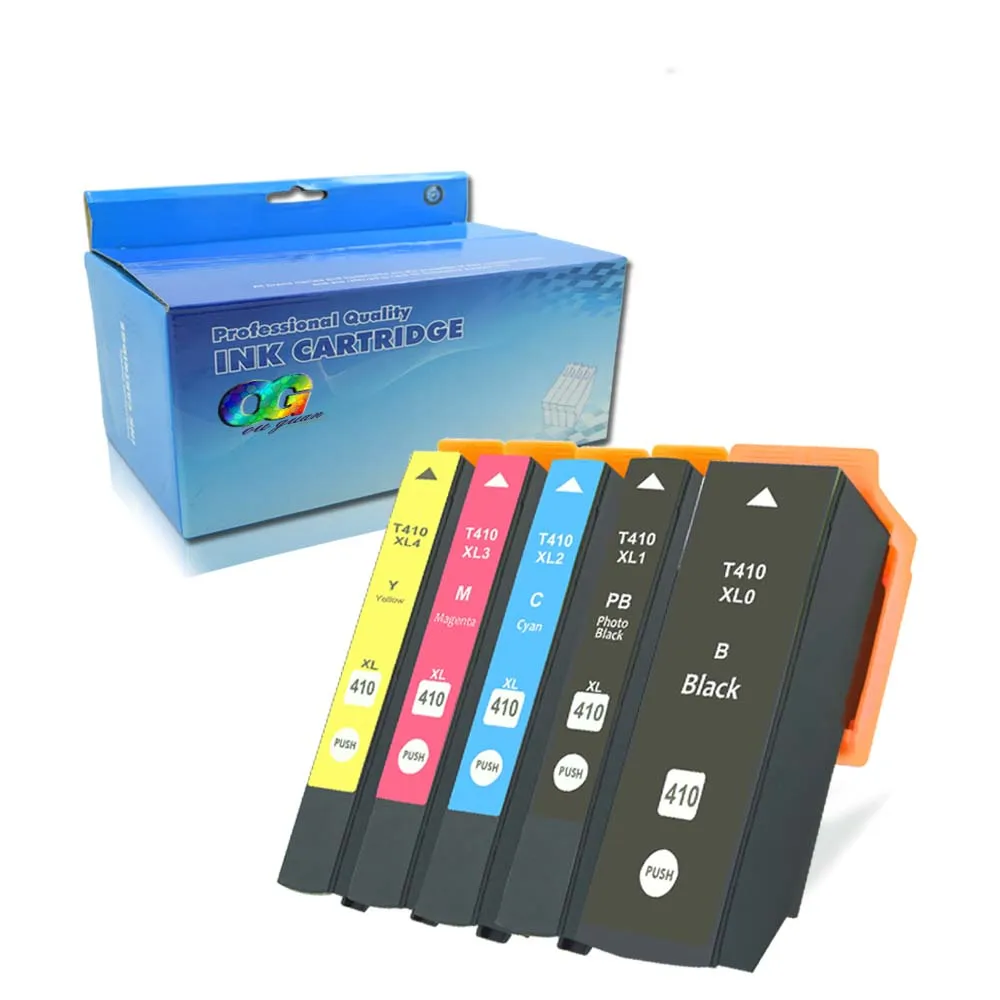 

5 шт., картриджи для принтера Epson 410XL 410 XL