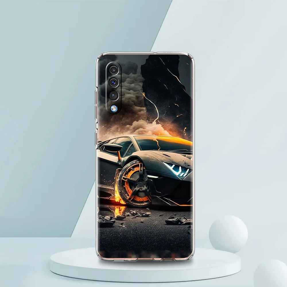 Transparent SUV Sports Cars Design Phone Case