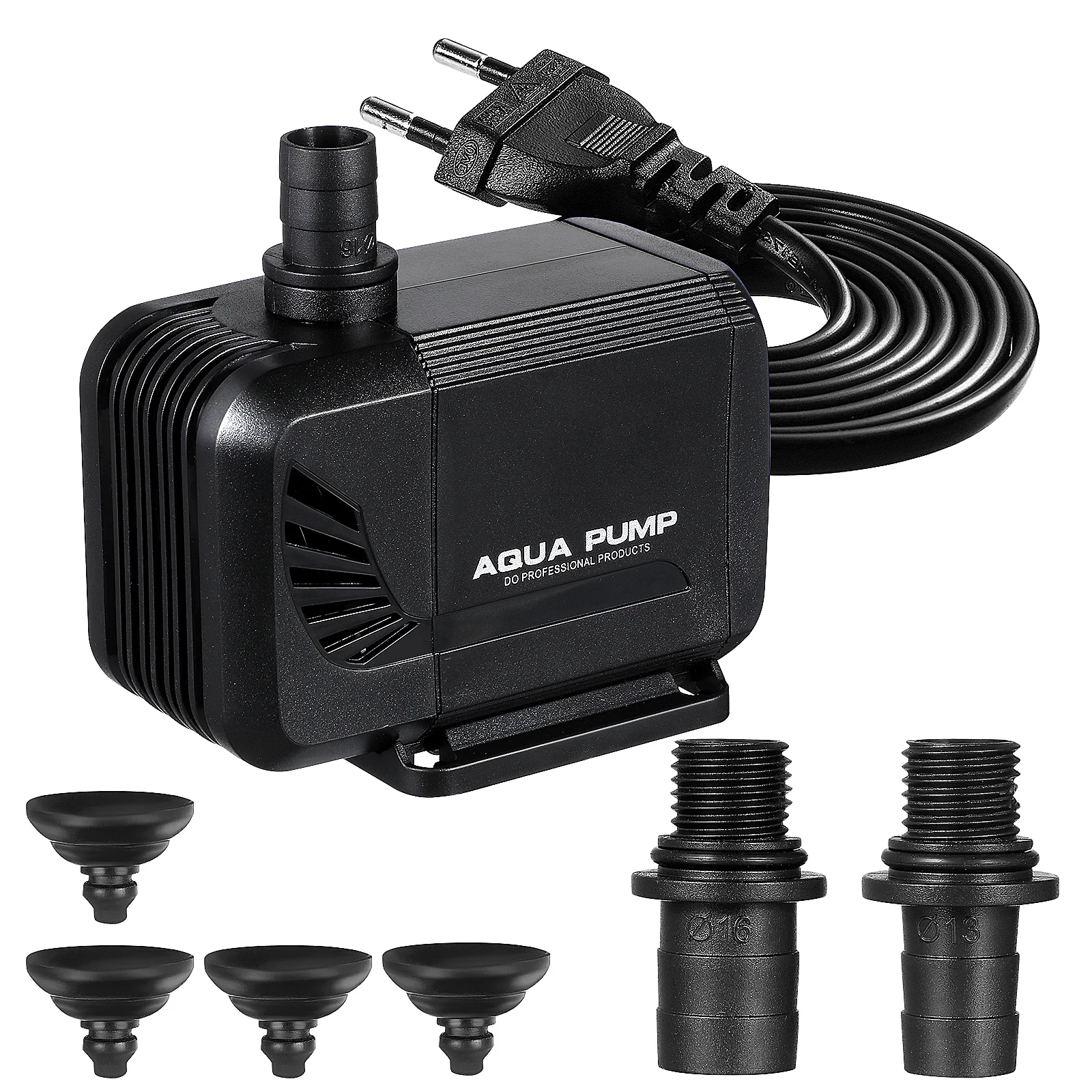

Perculators Silent Submersible Pump Suction Cup Aquarium Large Flow Fish Pond Pool