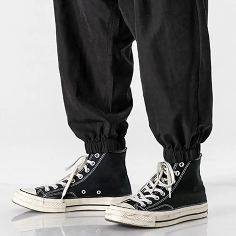Description Picture 4 of item2023 New Fashion Men Cargo Pants Summer Man Streetwear Male Casual Joggers Pants Men Hiphop Casual Trousers Men Dropshipping