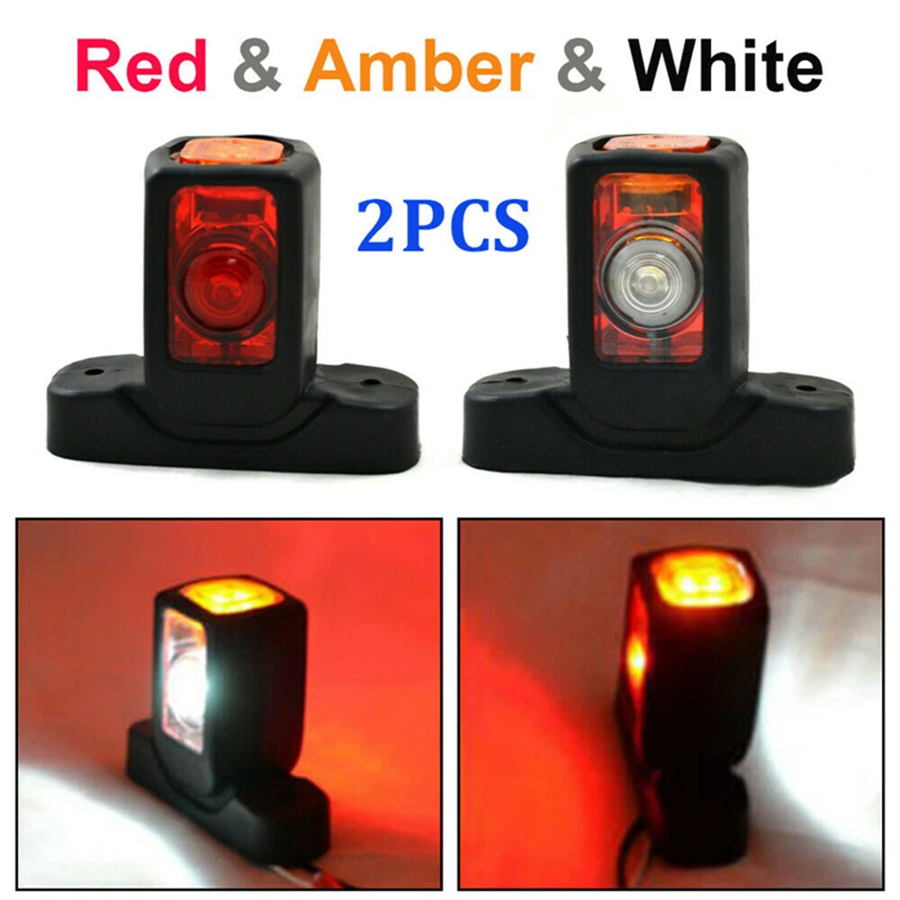 12V 24V Lkw Licht Anhänger Position Ecke Seite Marker LED Blinker Lampe  Brems Parkplatz Boot Marine Lkw caravan Zubehör - AliExpress