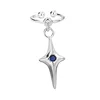 Boucles d'oreilles étoile Sring pour femmes, couleur argent, manchettes à Clip, sans Piercing, Kpop, bijoux à la mode, cadeaux, 1 pièce