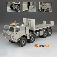 SCALECLUB 1/14 Full Metal Roll-on/Roll-off 8x8 Military Truck T815 1
