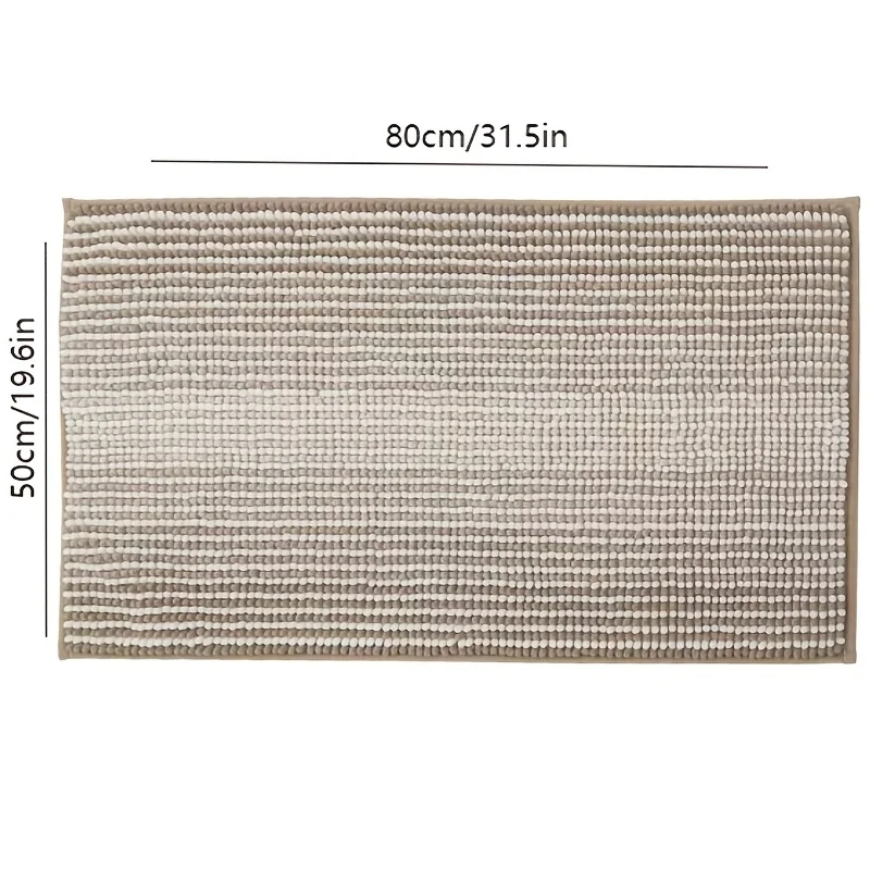 Luxurious Soft and Fluffy Bathroom Mat Set – Thick and Absorbent, Non-Slip, Machine Washable