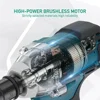 Multifunction Cordless electric impact wrench European standard Electric tool brushless electric wrench hand drill with battery 2