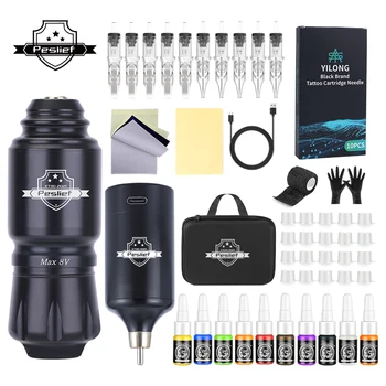 Wireless Rotary Tattoo Pen Kit 1