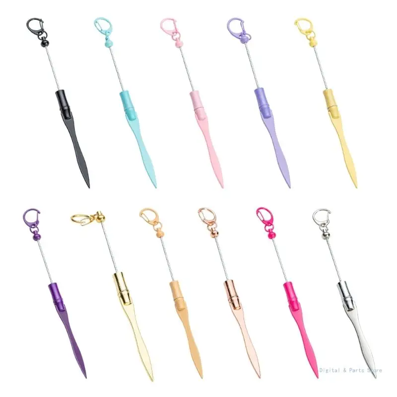 

M17F Beadable Letter Slitter Letter Opener for Packages Gift Case, Easy to Use Metal Mail Slitter for Office Household Use