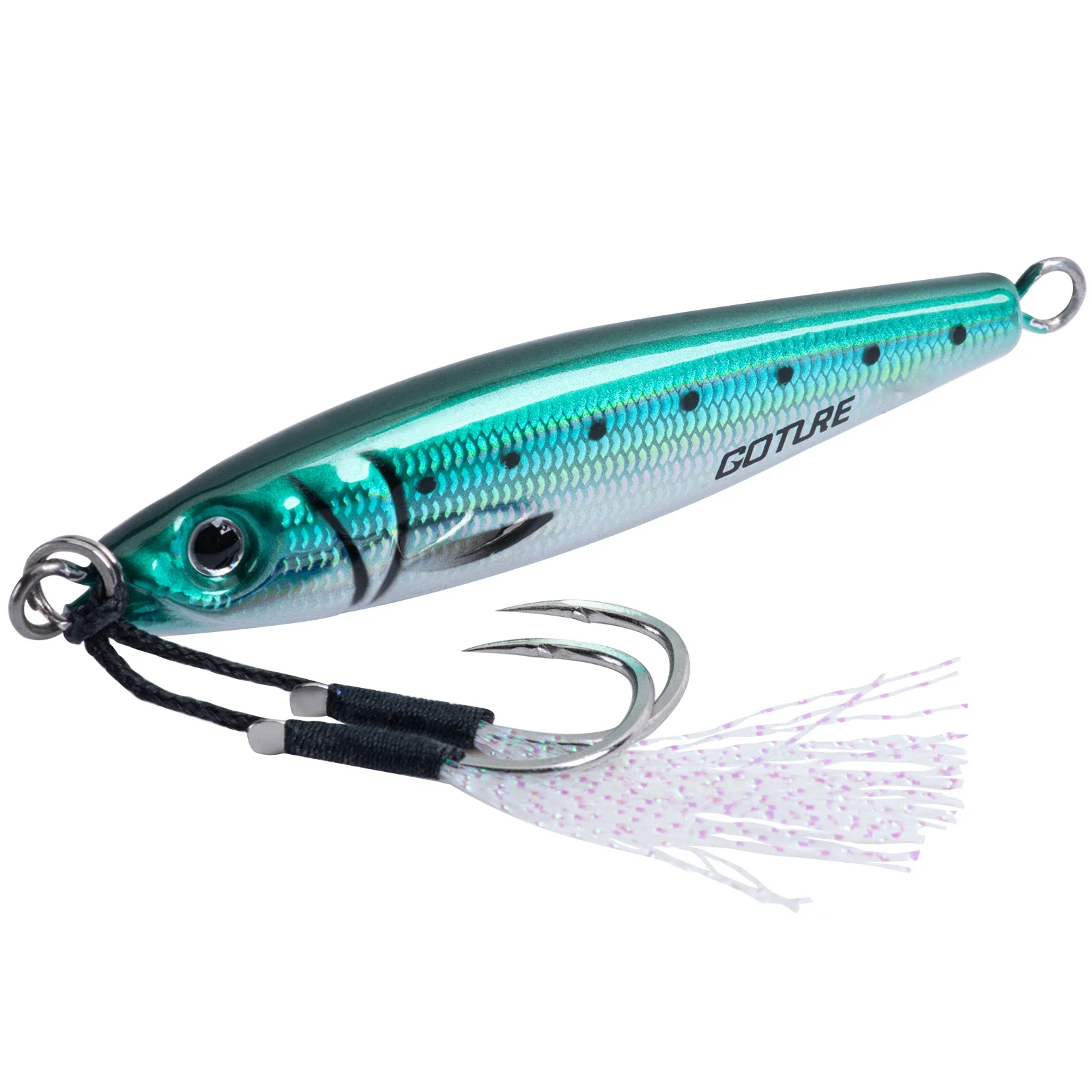 1PC 60g80g100g120g150g eau salée lente métal gabarits leurre océan pêche leurre gabarit dur appât mer pesca matériel de pêche