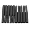 10Pcs Black Golf Club Carbon Fiber Extension Rods Kit Butt Extender Stick for Iron /Graphite Shaft Putter Golf Accessories 125mm 1