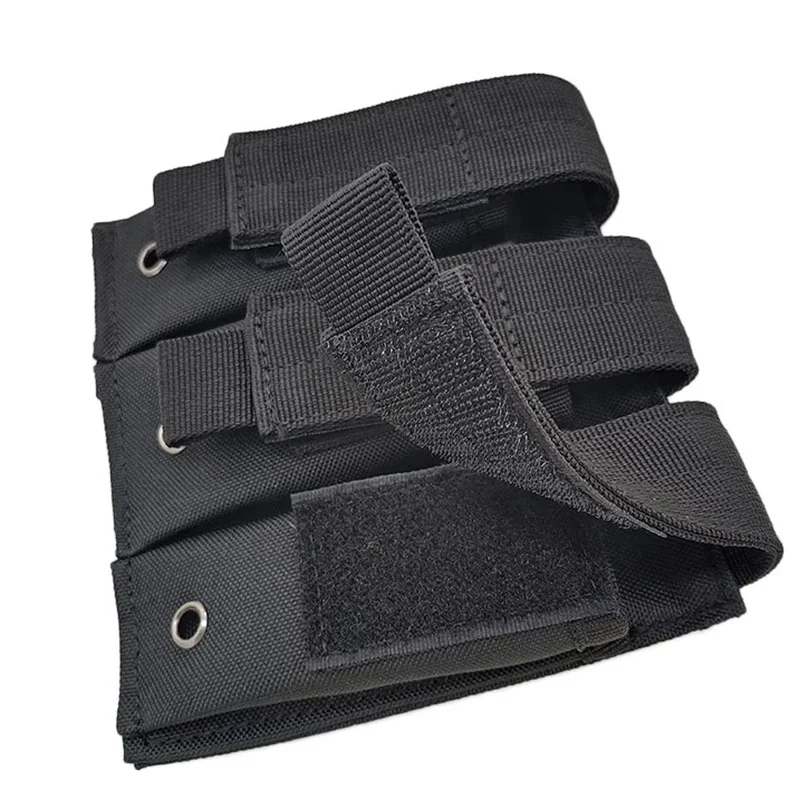 OPHIDIAN 9mm Magazine Pouch Single Double Magazine Pouch Outdoor Molle Open Top Magazine Pouch for Glock M1911 92F Flashlight Ba 2