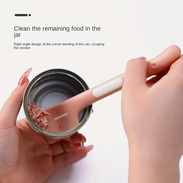 Canned Spoon Jar Opener Puppy Opener Can Lid Pet Mixing Wet Dry Scoop Multifunction Cat Dog Feeder Shovel Pets Tableware Tool 4