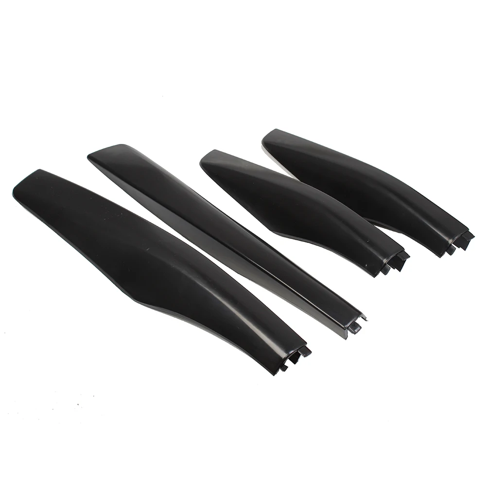 For Lexus RX350 RX400h RX330 2004 2005 2006 2007 2008 2009 Black ABS Roof Rack Bar Rail End Protection Cover Shell replace 4PCS car exterior parts car roof rack strap