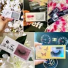 Wholesale False Mink Lashes Case Eyelashes Box Custom Lash Boxes  Logo  Packaging Fluffy Soft Eye-lash Cases Packaging  Makeup 5