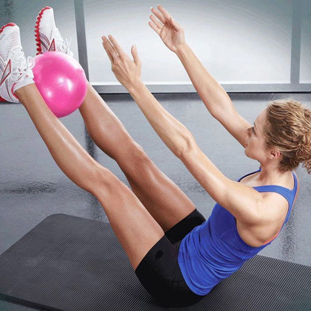 Description Picture 3 of item25cm Anti-pressure Explosion-proof Diameter Yoga Exercise Gym Pilates Yoga Balance Ball Gym Home Training Yoga Ball