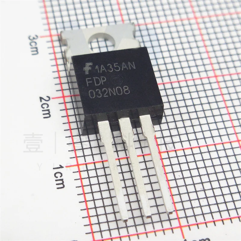 

10 шт. 100% оригинальный запас Новый FDP032N08 120A 75V TO220