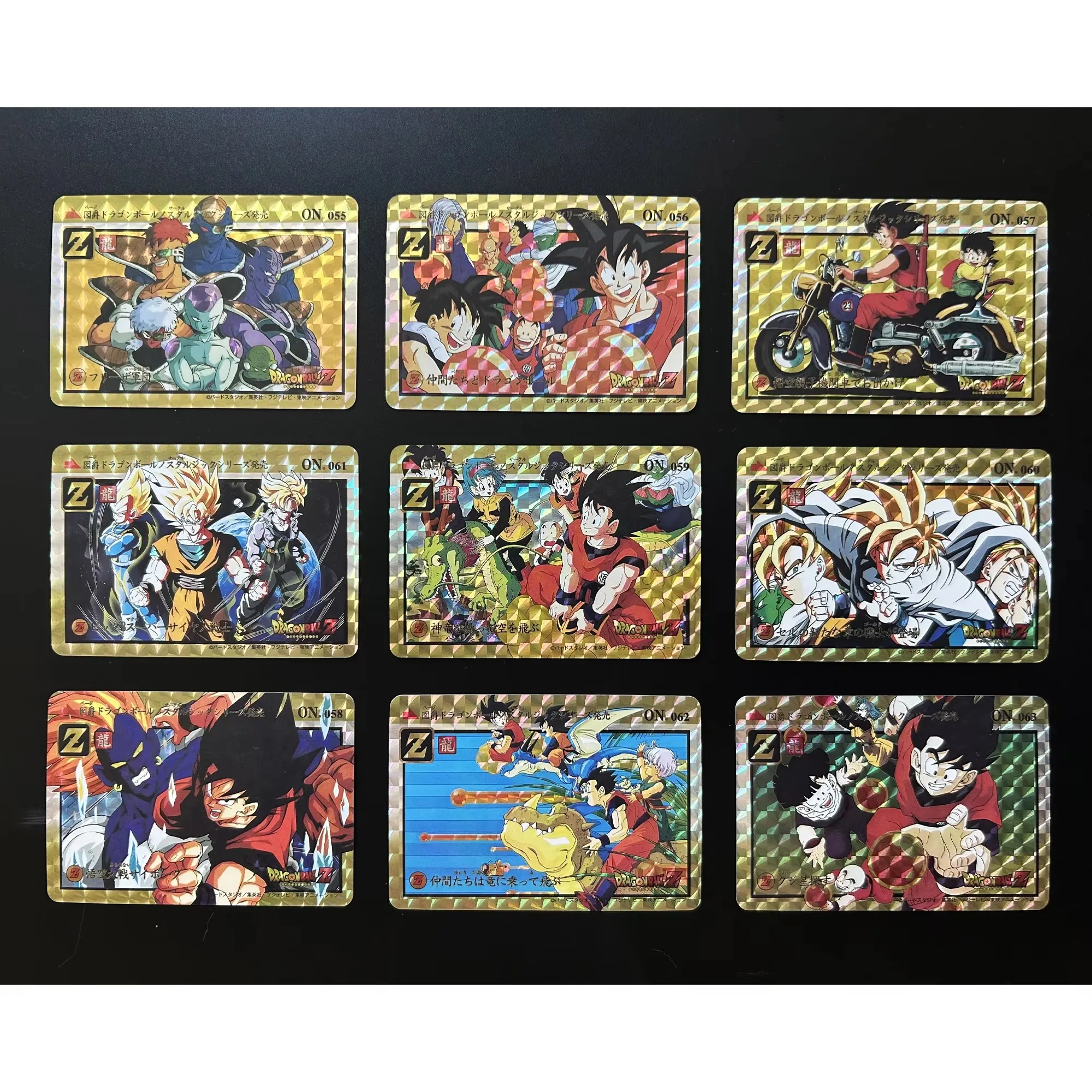 27Pcs/set Diy Dragon Ball Super Saiyan Goku Gohan Vegeta Trunks Frieza Flash Card Classic Game Anime Collection Cards Gift Toy