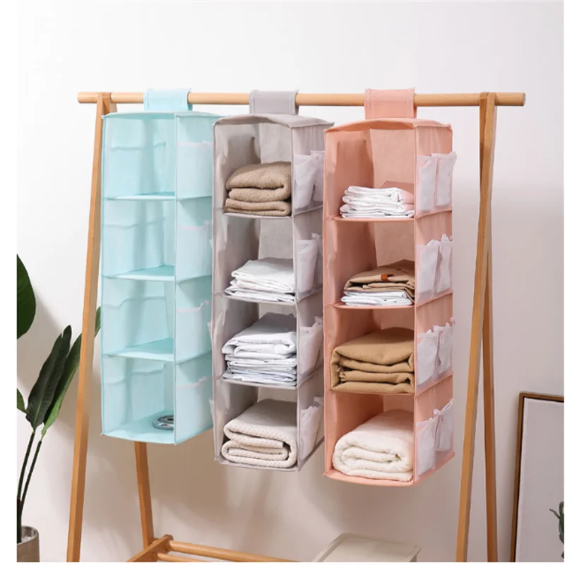 

Подвесная сумка для хранения нижнего белья, многофункциональная сумка для хранения колготок, тканевый подвесной шкаф для хранения в спальне