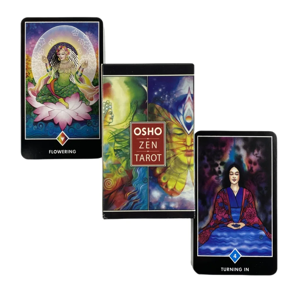 Osho Zen Tarot Cards A 79 Deck Oracle English Visions Divination Edition Borad Playing Games 6