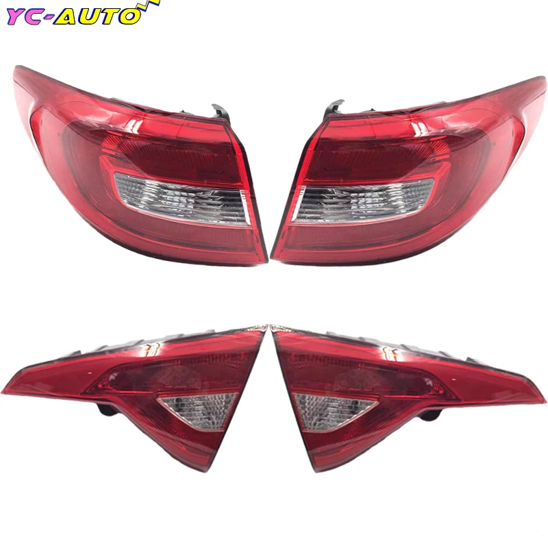 

Car Accessories For Hyundai Sonata 9 2015 2016 2017 Brake Rear Tail Light Taillights Turn Signal Stop Lamp Without Bulb