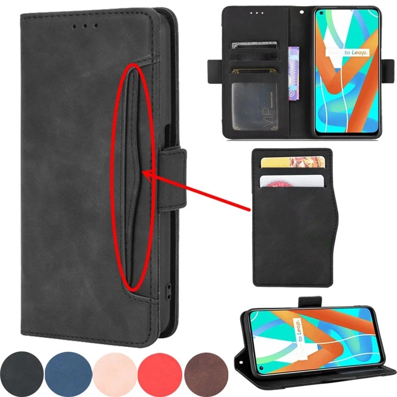 2022 Lusso Per Lg Wing 5G Flip Case Slot Per Schede In Pelle Rimovibile Shell Del Telefono Fundas Per Lg Wing Case Lg F100 F100Emw Wallet Cove