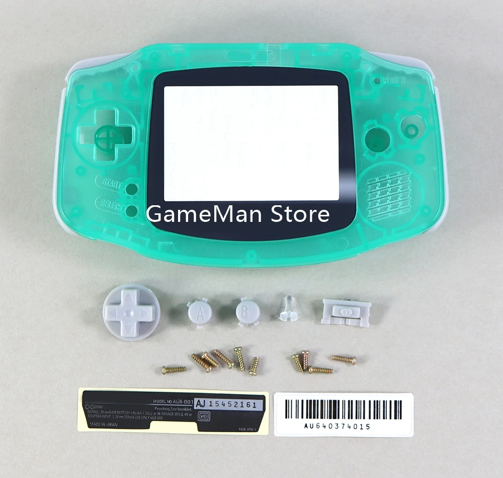 Leuchtende Silikon Pads für GameBoy Advance SP GBA Start Select