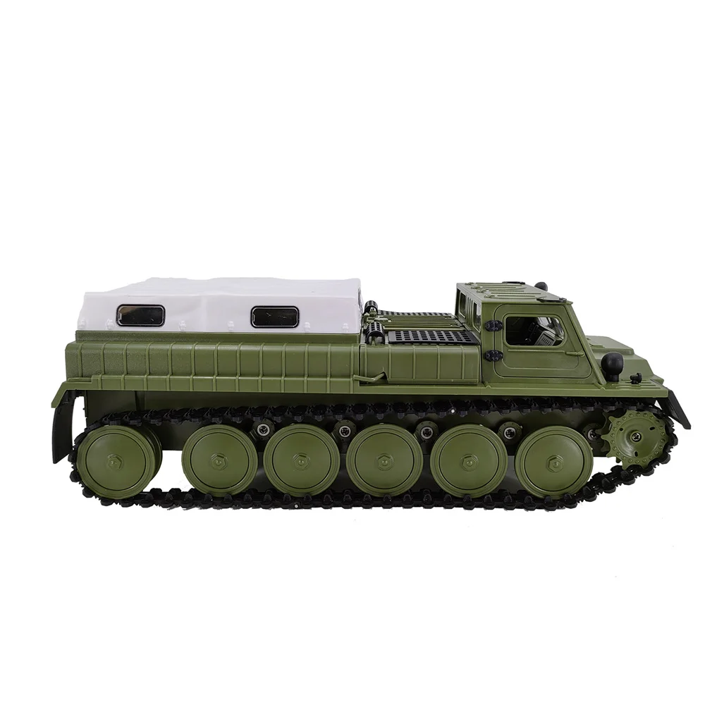 1：16 WPL E-1 Tracked Carrier Tracked Troop Carrier Simulation military remote control car GAZ-71 Vehicle for Birthday Gift Toy 4