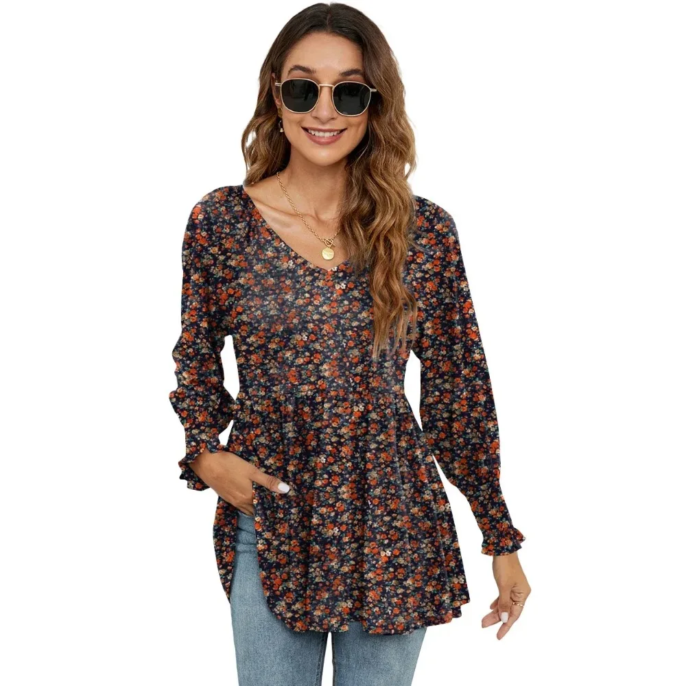 Women's Shirts & Blouses for Women Lady Tops Elegant Korean Popular Clothes Woman Trend 2024 Female Clothing