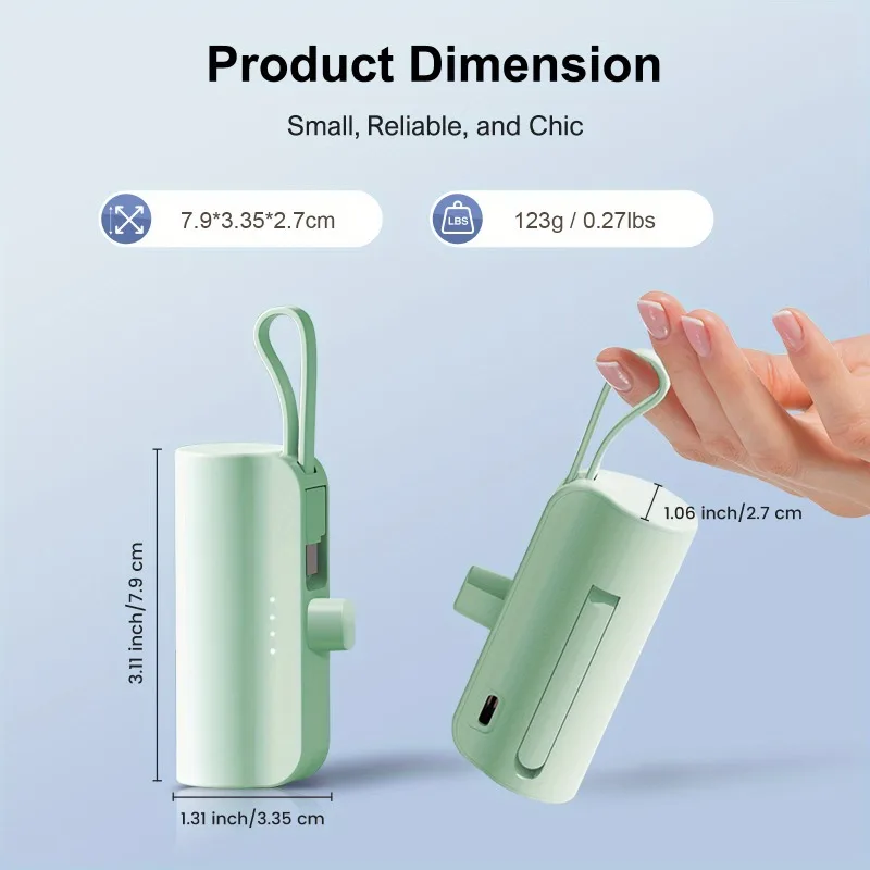 รูปสินค้า พาวเวอร์แบงค์พกพา 20000mAh ชาร์จได้หลายอุปกรณ์