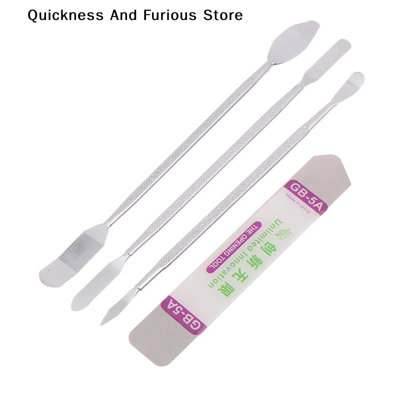 7종 휴대폰 분해용 크로우바 스틸 프라이 휴대폰 수리 도구 세트 금속 스퍼저 키트 범용 휴대폰 수리 개봉 도구