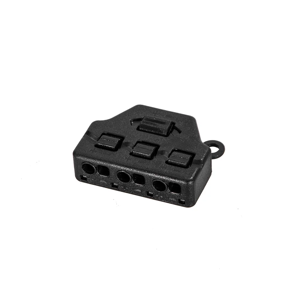Railway Train Port Sharing Box 3/6 Distribution Port Hub For SMD Led Model Miniature Lighting System DC Lamp Scene Landscape 3