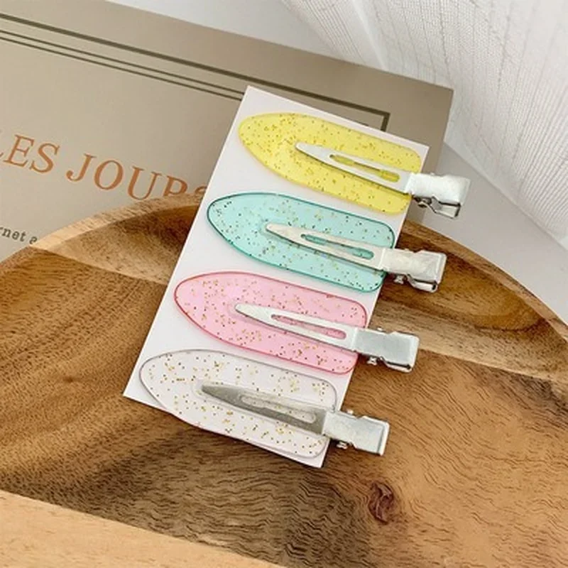 Hair Clips Side Bangs No Bend Fix Fringe Barrettes Seamless Hair Accessories for Women Girls