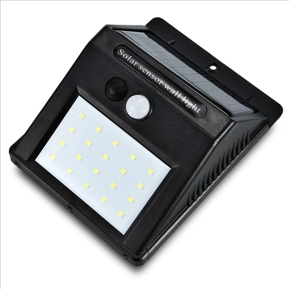 20LED Solar Motion Sensor Wall Lights Outdoor Solar Powered Lights For Yard Gard